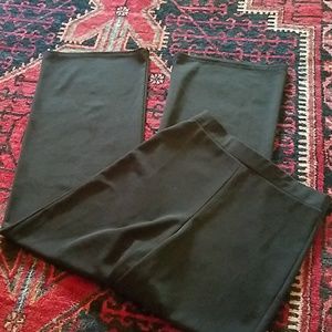 Wide leg pull on trouser